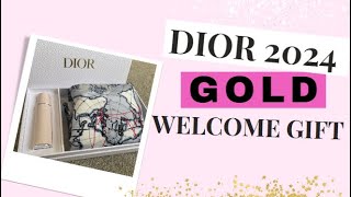 Dior 2024 Gold Welcome Gift [upl. by Navonoj402]