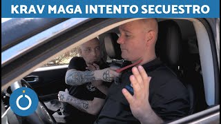 DEFENSA PERSONAL Ante SECUESTRO 🚘🔪 Krav Maga Ataque de Cuchillo en Coche [upl. by Razatlab979]