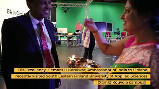 Intian suurlähettilään vierailu Kouvolassa lokakuu 2024  Indian Ambassador visits Kouvola Oct2024 [upl. by Namyw76]