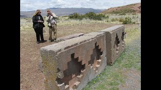 Megaliths And Magnetic Anomalies At Tiwanaku In Bolivia [upl. by Remmus]