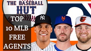 TOP 10 MLB free agents of 20242025 offseason [upl. by Neellok473]