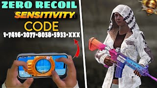 🚀UPDATE 34BEST SENSITIVITY CODE CONTROL SETTINGS BGMIPUBG MOBILE [upl. by Porte]