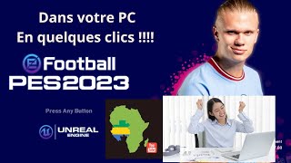 Télécharger le PES 2023 dans votre PC [upl. by Loni]