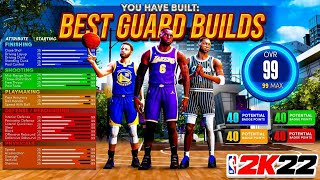 THESE GUARD BUILDS WILL BREAK NBA2K22 NEXT GEN  TOP 3 BEST GUARDISO BUILDS BEST BUILDS 2K22 [upl. by Aryamo495]