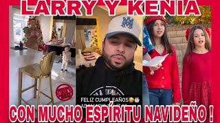 LARRY Y KENIA CON MUCHO ESPÍRITU NAVIDEÑO NOTICIAS DE LA RED [upl. by Rehtnug]