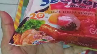 unb mie sedap goreng lucky lazada 1500 [upl. by Cummins]