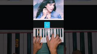 Dernière Dance  indila  Easy Piano Pianotutorial PianoFacil shortvideo [upl. by Wetzell788]