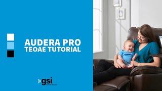 Audera Pro TEOAE Tutorial [upl. by Adyan811]