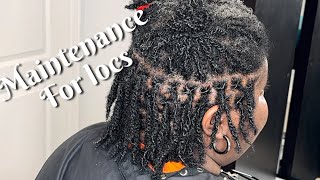 Relocking dread  interlocking locs [upl. by Oiramrej]