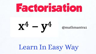 Factorisation of Algebraic Expressions Class 8 [upl. by Direj]