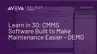 Learn in 30 CMMS Software Built to Make Maintenance Easier  DEMO [upl. by Einallem478]
