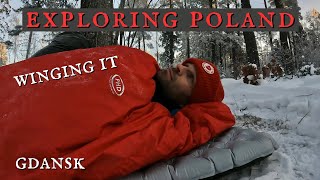 ADVENTURE IN POLAND  No Plan Just a Bivvy  Money and Luck  Gdansk [upl. by Notsew]