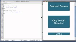 CSS Rounded Corners borderradius property [upl. by Neehar365]