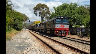 Trains in South Australia 7MP9 Millswood [upl. by Arihsaj786]