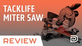 TACKLIFE Miter Saw Compound Miter Saw Review  Tacklife Tools EMS01A [upl. by Till]