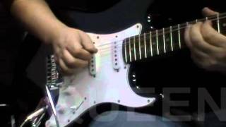 GUITARRA STRATOCASTER FREEMAN  QUEEN INSTRUMENTOS [upl. by Poliard611]