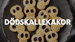 Dödskallekakor till halloween [upl. by Klos]