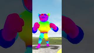 FUNNY RAINBOW GUN vs FORGOTTEN SMILING CRITTERS in Garrys mod  Poppy playtime 3 monsters [upl. by Atniuqal]