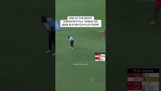 Thoughts on this Was it games being played or disrespect foryou golf golfing golfer golfgods [upl. by Marozas]