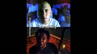 Eminem vs Kendrick Lamar fyp eminem slimshady kendricklamar edit shorts [upl. by Nyrok789]