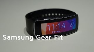 Samsung Gear Fit Fitnessband Handson [upl. by Anderson]