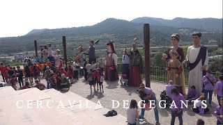 Cercavila de Gegants  Festa Major de Cerdanyola 2023 [upl. by Airehc]