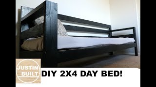 Cheap and Easy 2x4 Day Bed [upl. by Laon296]