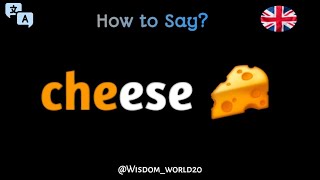 How to Pronounce quotCheesequot in English CORRECTLY [upl. by Htaeh]