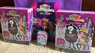 Unboxing NEW Disney Doorables Adoorbs Surprise Dolls Live [upl. by Enneite]