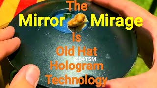 The Mirror Mirage Is Old Hat Hologram Tech MirrorMirage RealLifeHologram [upl. by Nollid]