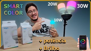 As melhores lâmpadas smart color RGB  10W 20W 30W [upl. by Gulick845]