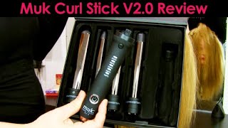 Muk Curl Stick V20 Review amp Demo [upl. by Dnalwor]