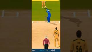 Rohit six michel starkcricket shortscricket viralcricket live [upl. by Arrik840]