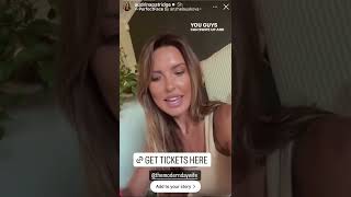 Message from Audrina Patridge on our What She Said W Scottsdale Event [upl. by Oakman]