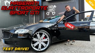 Gasi Market Maserati quattroporte 42 Sport GT con motore Ferrarisinfonia motoristica di livello [upl. by Arabrab816]