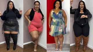 Epic Plus Size TryOn Haul Trendy Looks for Every Season [upl. by Anneuq]