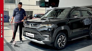 FronX se 101 better hai yeh ❤️ New Maruti Suzuki Brezza ZXi 2023  Black Colour [upl. by Ute]