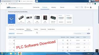 LS PLC amp HMI Software Download [upl. by Dlawso]