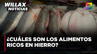 Willax Noticias Edición Central  JUL 19  ¿CUÁLES SON LOS ALIMENTOS RICOS EN HIERRO  Willax [upl. by Arianie]