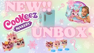 NEW Cookeez Makery Freezy Cakez Fridge Unboxing asmr toyunboxing tiktok toys [upl. by Phineas373]