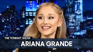 Ariana Grande Talks Eternal Sunshine and Wicked Teases Penn Badgley Music Video Cameo Extended [upl. by Enyaht]