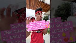 QUEM PEGOU SLIME DO ENALDINHOenaldinho enaldinhozap emilly robson leozin void emillyvickof [upl. by Elstan]