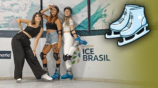 ONDE PATINAR NO GELO EM SÃO PAULO  Arena Ice Brasil por Camilla Guerra [upl. by Negyam]