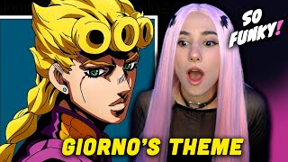 MUSICIAN Reaction to  JoJos Bizarre Adventure Golden Wind OST  Giornos Theme  Singer amp Bassist [upl. by Ilan]