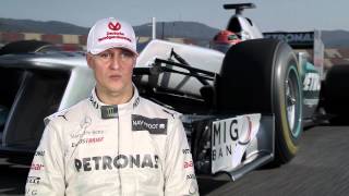 Michael Schumacher erklärt den Formel 1Start [upl. by Ailis]