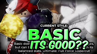 The BASIC Style is Actually AMAZING  Untitled Boxing Game Roblox [upl. by Chapnick]