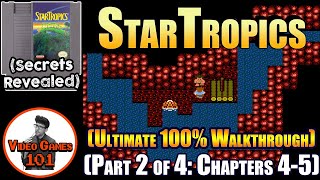 StarTropics Walkthrough 100 Guide  Part 2 of 4  Video Games 101 [upl. by Grete]