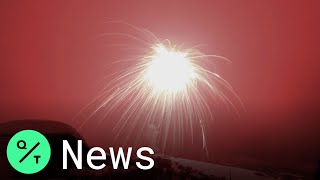 Massive Firework Shot Over Colorado Ski Town Breaks World Record [upl. by Nats]