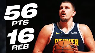 Nikola Jokić ERUPTS For New CAREERHIGH 56PT DoubleDouble 😤 December 7 2024 [upl. by Oynotna]