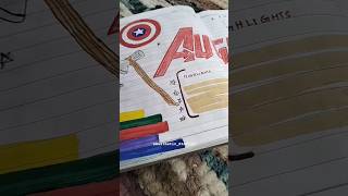 Avengers Themed Bullet Journal marvel bujo bulletjournal lootengstudio [upl. by Aicnarf55]